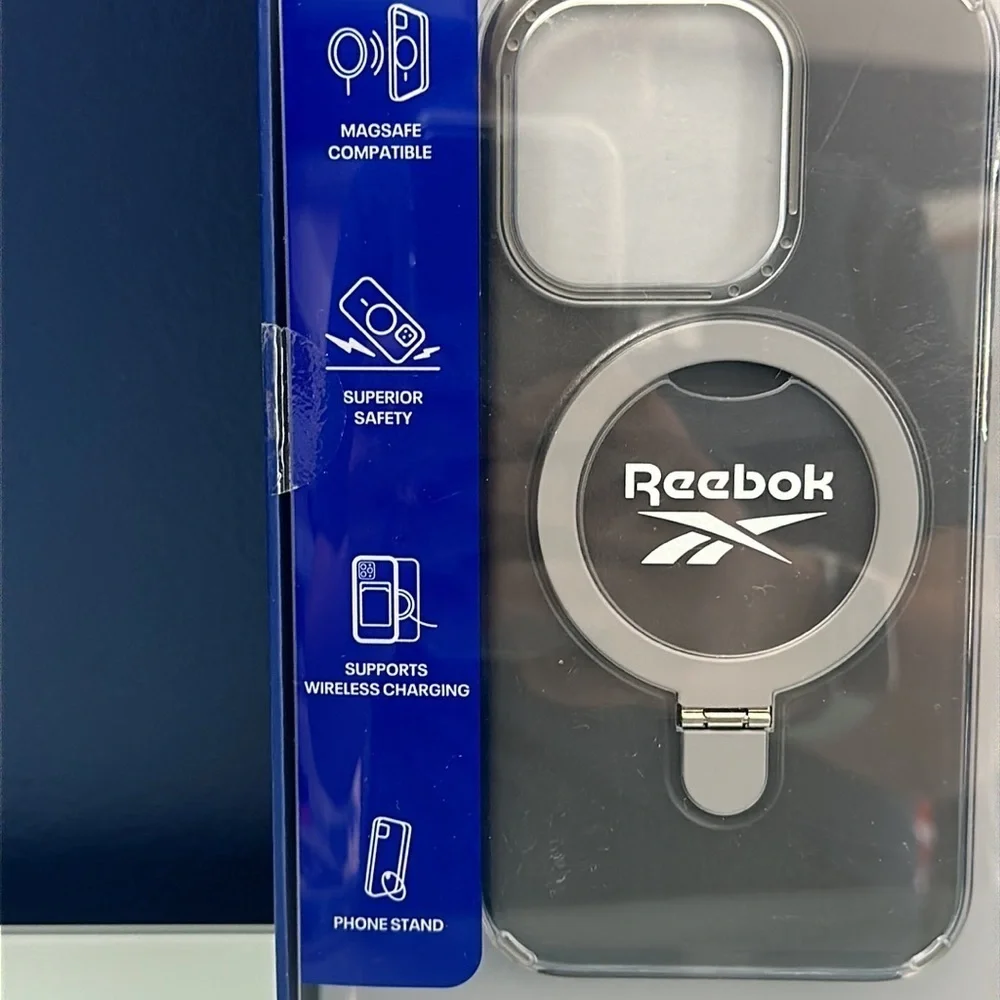 NWT Reebok iPhone Case with Stand